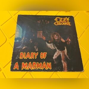 Ozzy Osbourne Diary Of A Madman 1981 US Press Jet AL 37492 VG+Vinyl VG Sleeve